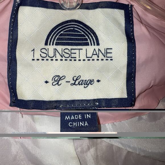 Vintage 1. Sunset Lane Windbreaker Jacket - Size Large - Picture 4 of 12